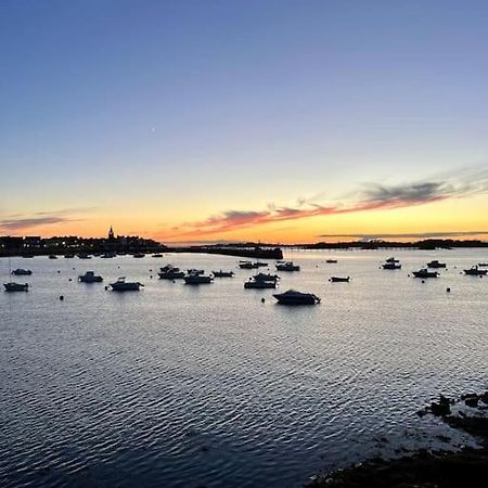 Bel Appartement De Bord De Mer Avec Veranda Roscoff Eksteriør bilde